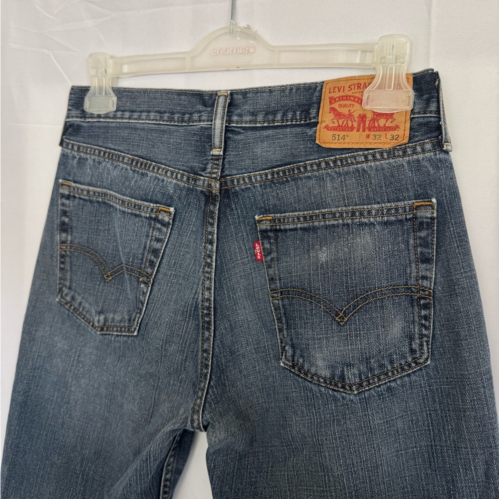 Vintage Levi's 514 Blue Straight Men Jeans